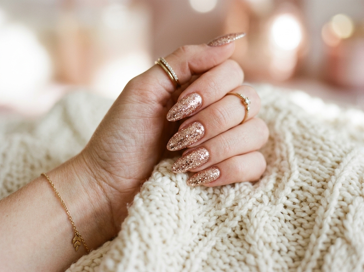 Glitter Nails