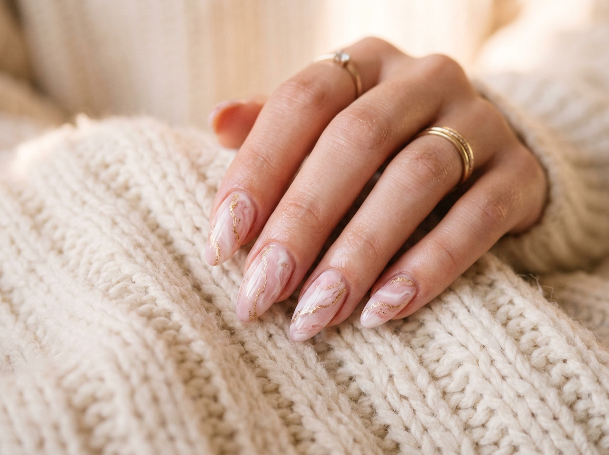 Marble Nails